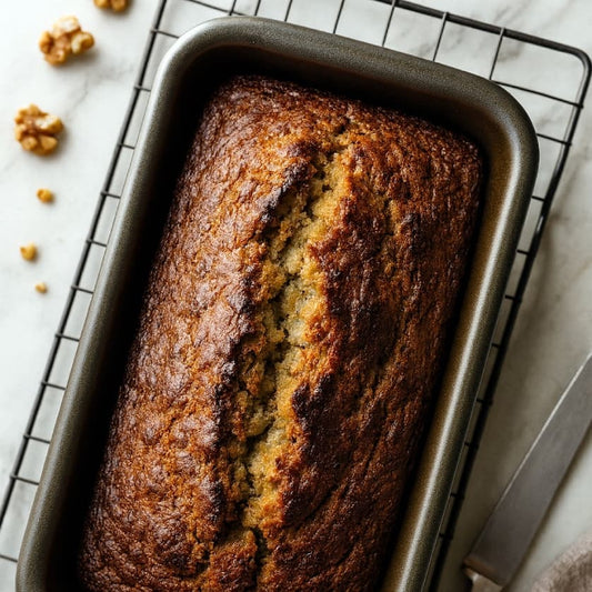 Hojicha Banana Bread