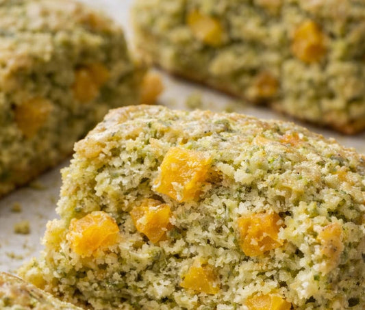 Matcha Mango Scones