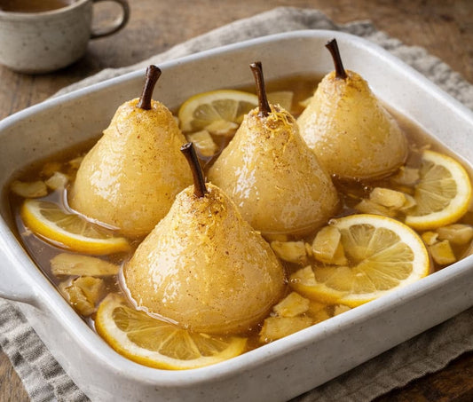 Lemon & Ginger Pears
