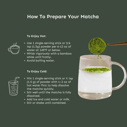 Organic Matcha (Ceremonial, Grade A)