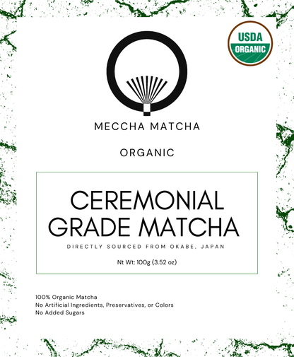 022 - Organic Ceremonial Matcha Pouch MM