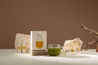 Genmaicha single-serving stick with box