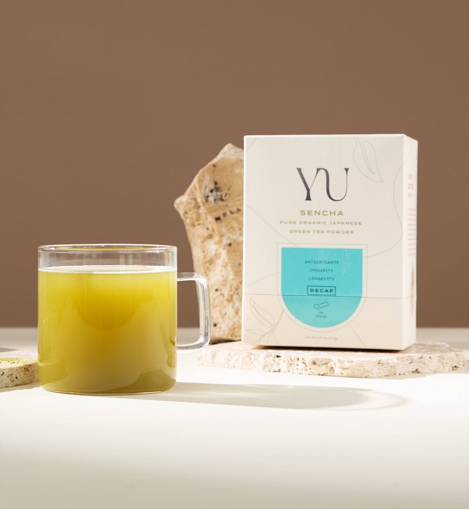 Decaf Sencha in Mug with Single-Serving Box