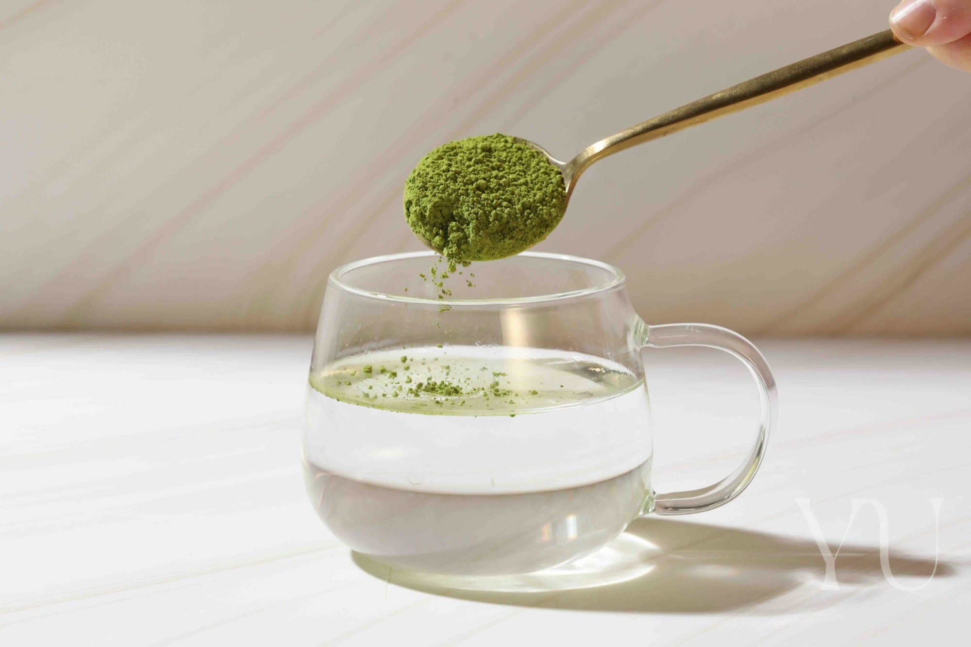 Sencha Powder in a Cup